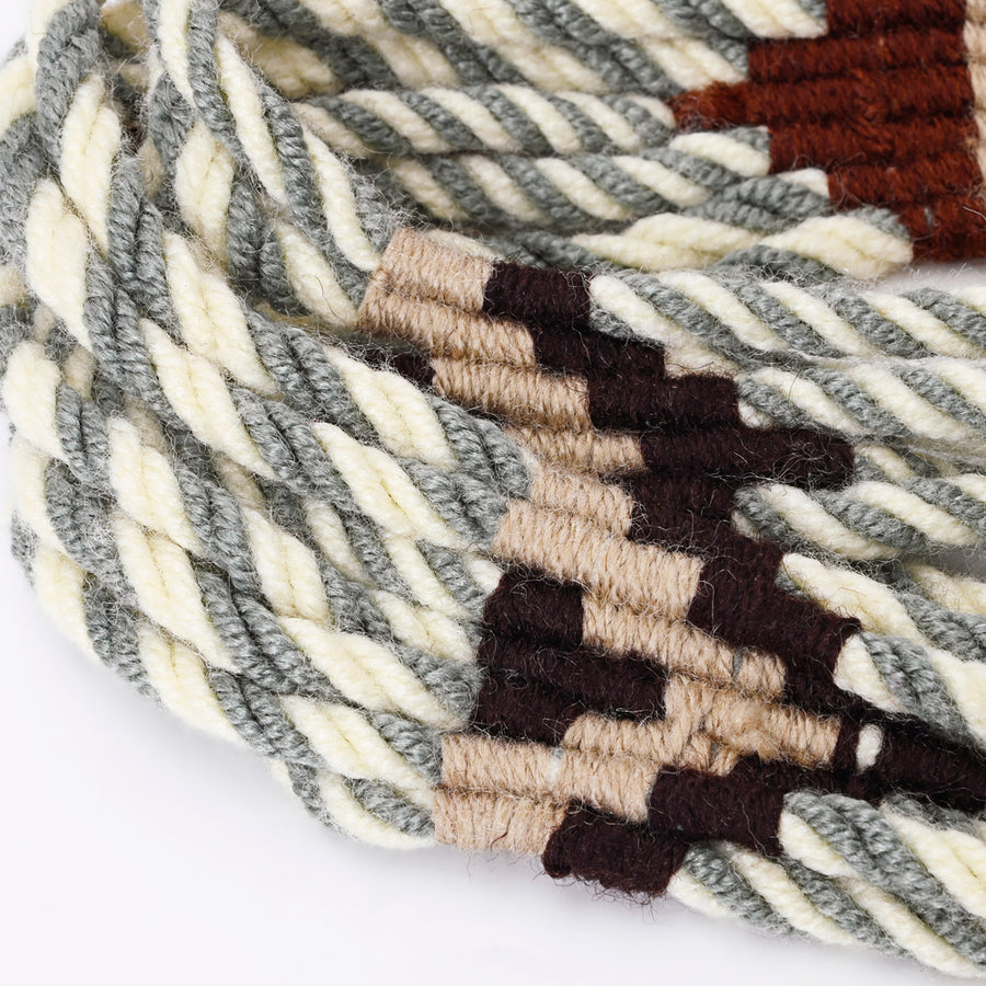 American Darling Hand Braided Wool Strand Crossbody Handle Strap for Bags Phone Wallet Purse Clutch Cellphone Holder