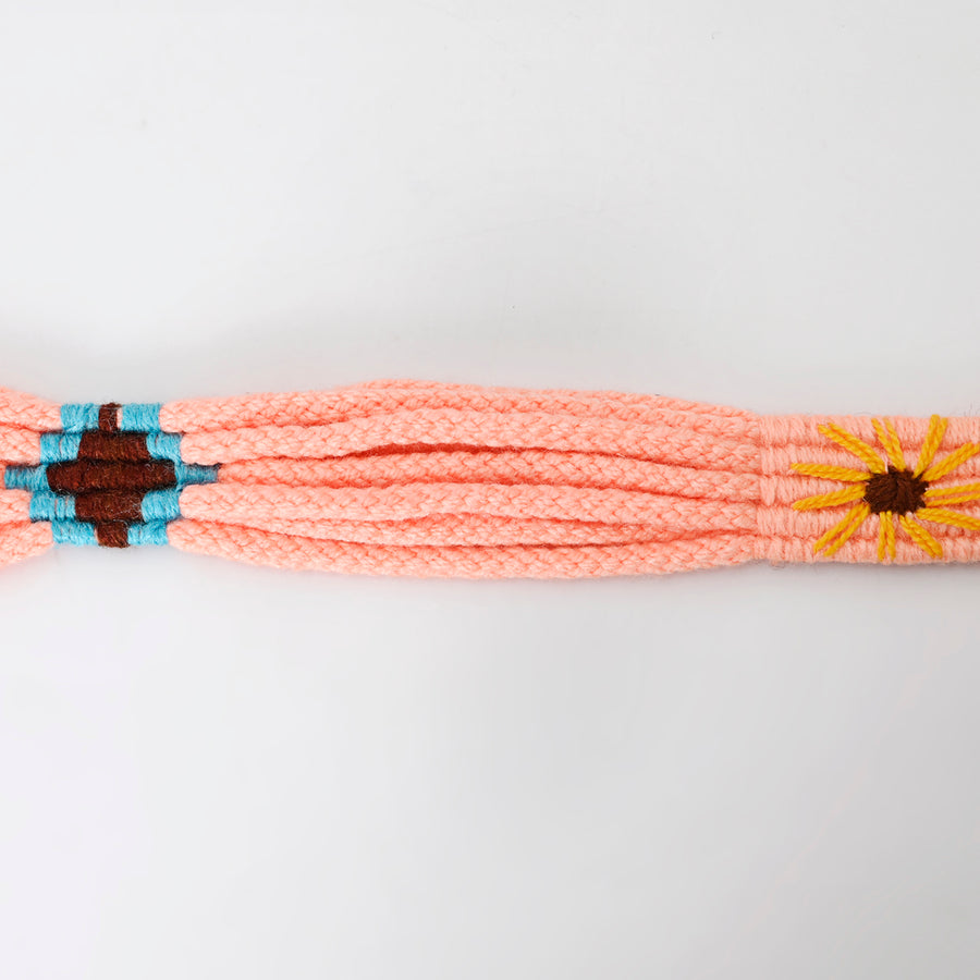 American Darling Hand Braided Wool Strand Crossbody Handle Strap for Bags Phone Wallet Purse Clutch Cellphone Holder
