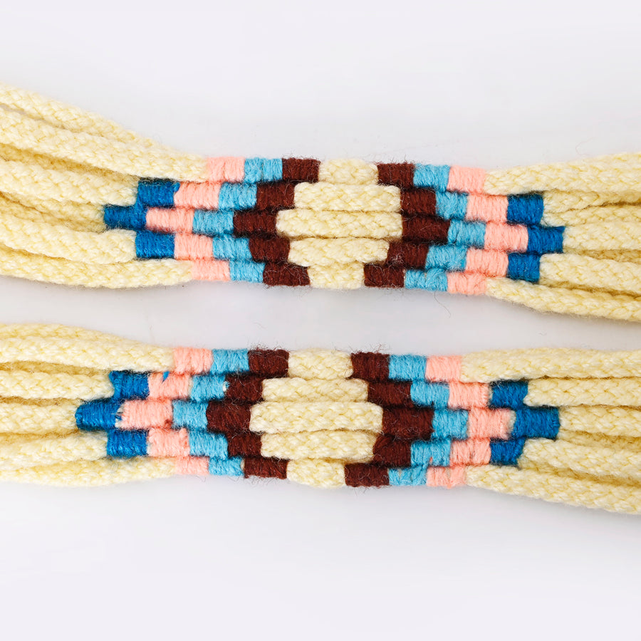American Darling Hand Braided Wool Strand Crossbody Handle Strap for Bags Phone Wallet Purse Clutch Cellphone Holder