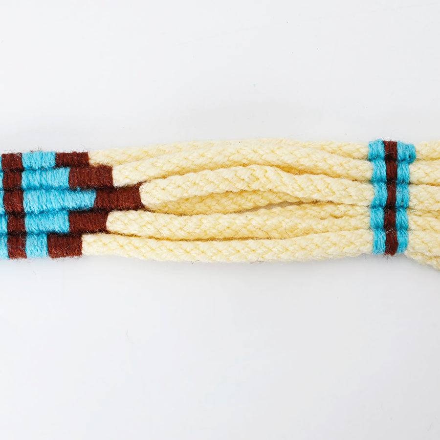 American Darling Hand Braided Wool Strand Crossbody Handle Strap for Bags Phone Wallet Purse Clutch Cellphone Holder