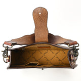 American Darling Hobo Hand Tooled Hair-On Genuine Leather women bag western handbag purse