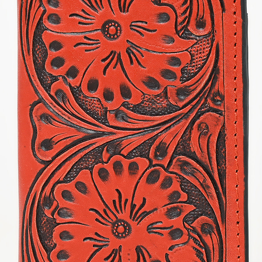 American Darling Clutch Hand Tooled Genuine Leather Women Bag Western Handbag Purse