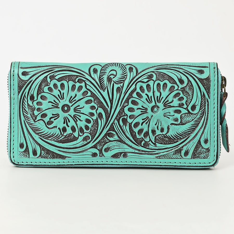 American Darling Clutch Hand Tooled Genuine Leather Western Women Bag Handbag Purse | Purses
