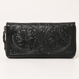 American Darling Clutch Hand Tooled Genuine Leather Western Women Bag Handbag Purse | Leather Clutch Bag | Clutch Purses for Women