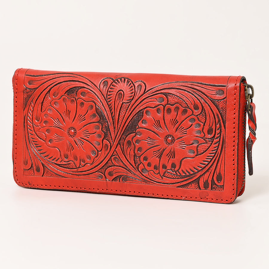 American Darling Clutch Hand Tooled Genuine Leather Western Women Bag Handbag Purse | Purses - Uhorse