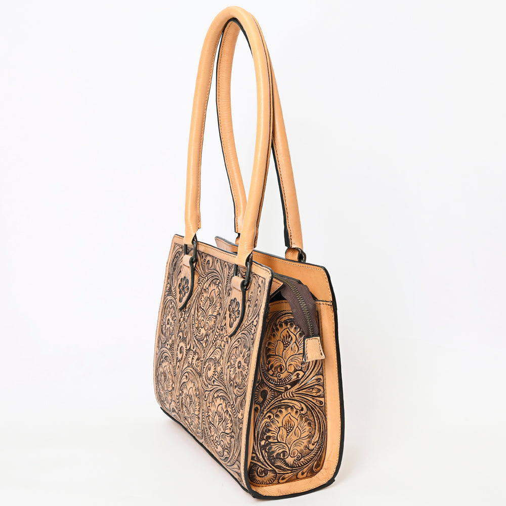 American Darling Tote Hand Tooled Genuine Leather Western Women Bag Handbag Purse | Casual