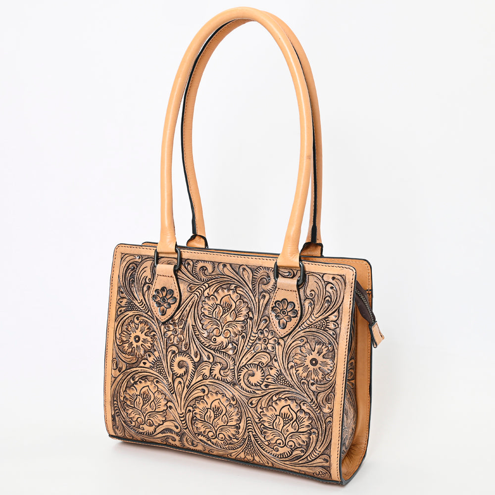 American Darling Tote Hand Tooled Genuine Leather Western Women Bag Handbag Purse | Casual