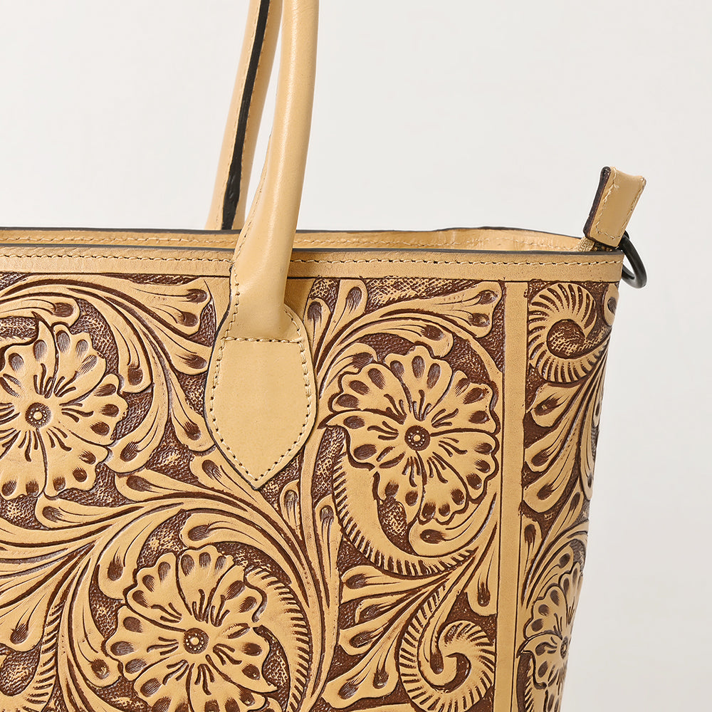 American Darling Tote Hand Tooled Genuine Leather Western Women Bag Handbag Purse | Casual
