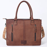 American Darling Briefcase Hand Tooled Saddle Blanket Genuine Leather women bag western handbag purse