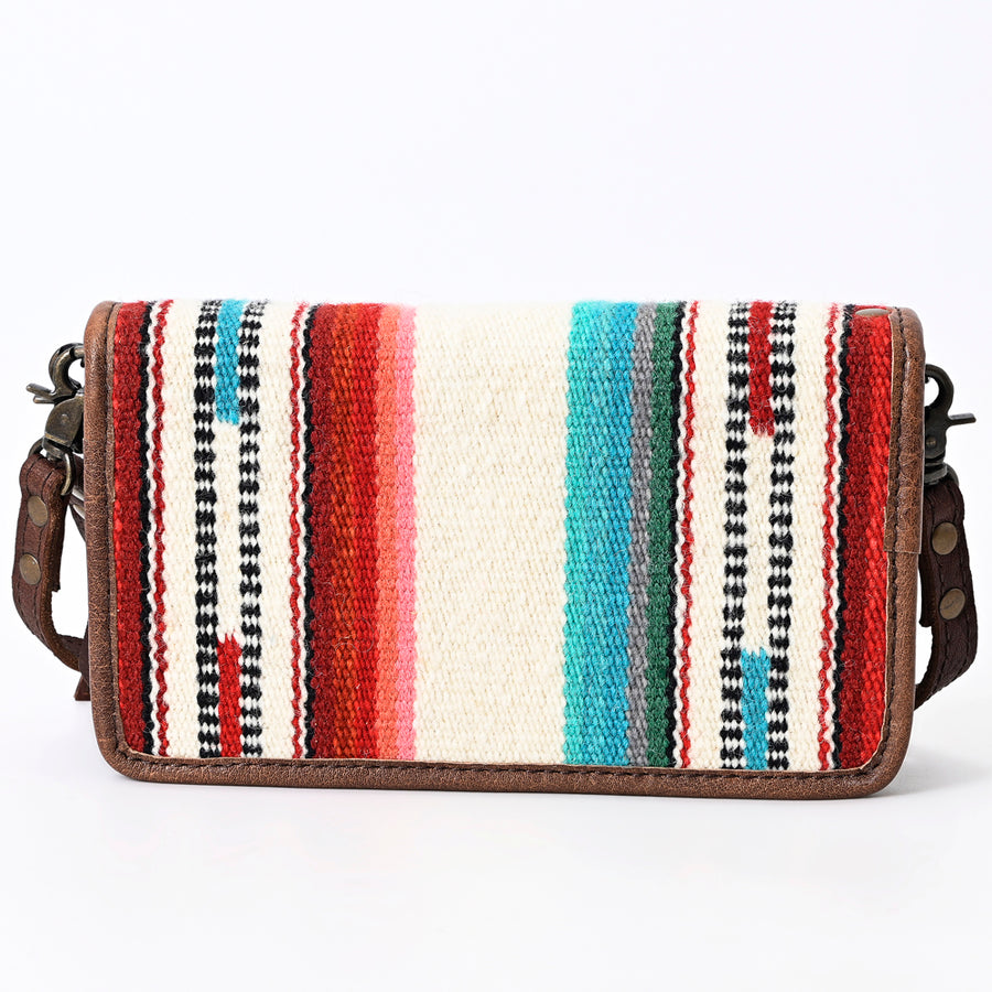 American Darling Organiser Bag Handcrafted from Crocodile Embossed Genuine Leather with YKK Zipper and Detachable Strap