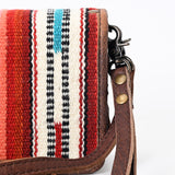 American Darling ADBG485AT Organiser Saddle Blanket Genuine Leather women bag western handbag purse