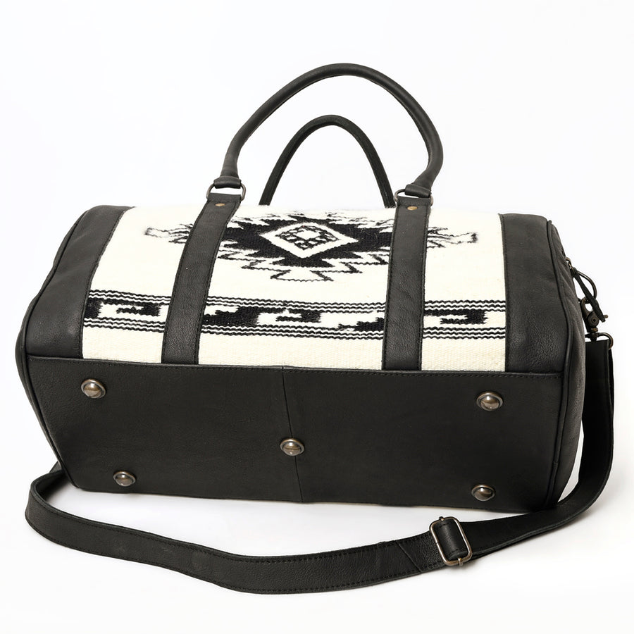 American Darling Women's Duffel Bag Western Hair On Genuine Leather Handbag and Ladies Purse