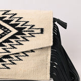 American Darling Envelope Saddle Blanket Fabric Genuine Leather Western Women Bag Handbag Purse | for Cute