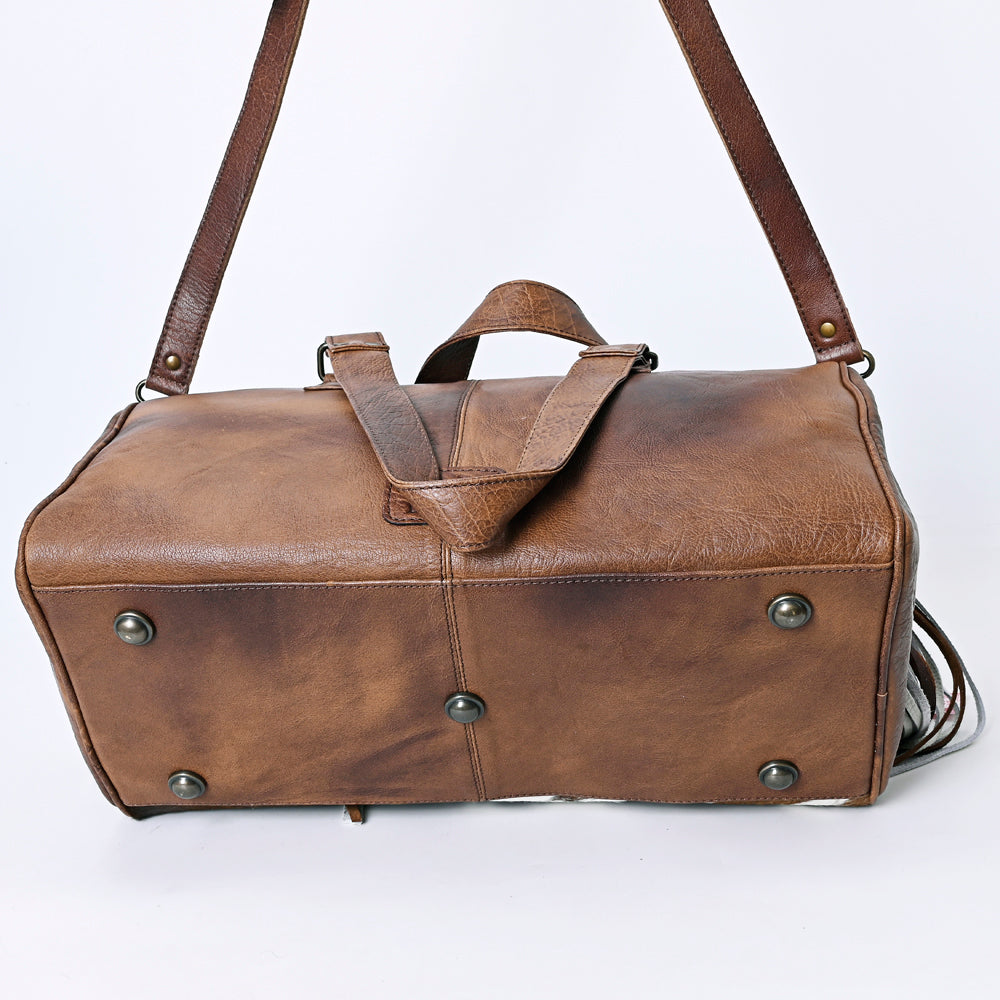 ADBG1090 American Darling Duffel Hair-On Genuine Leather women bag western handbag purse