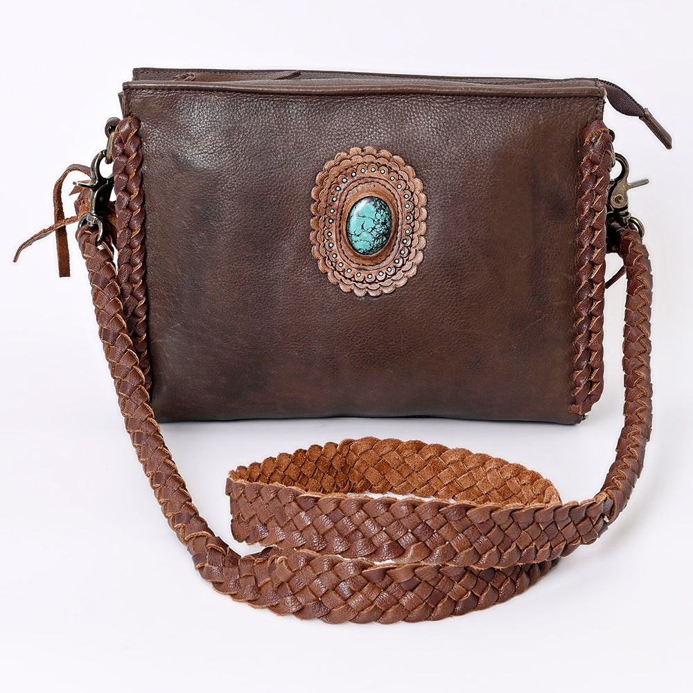 American Darling Cross Body Hair-On Genuine Leather Western Women Bag | Pink Handbag Purse Crossbody for Cute