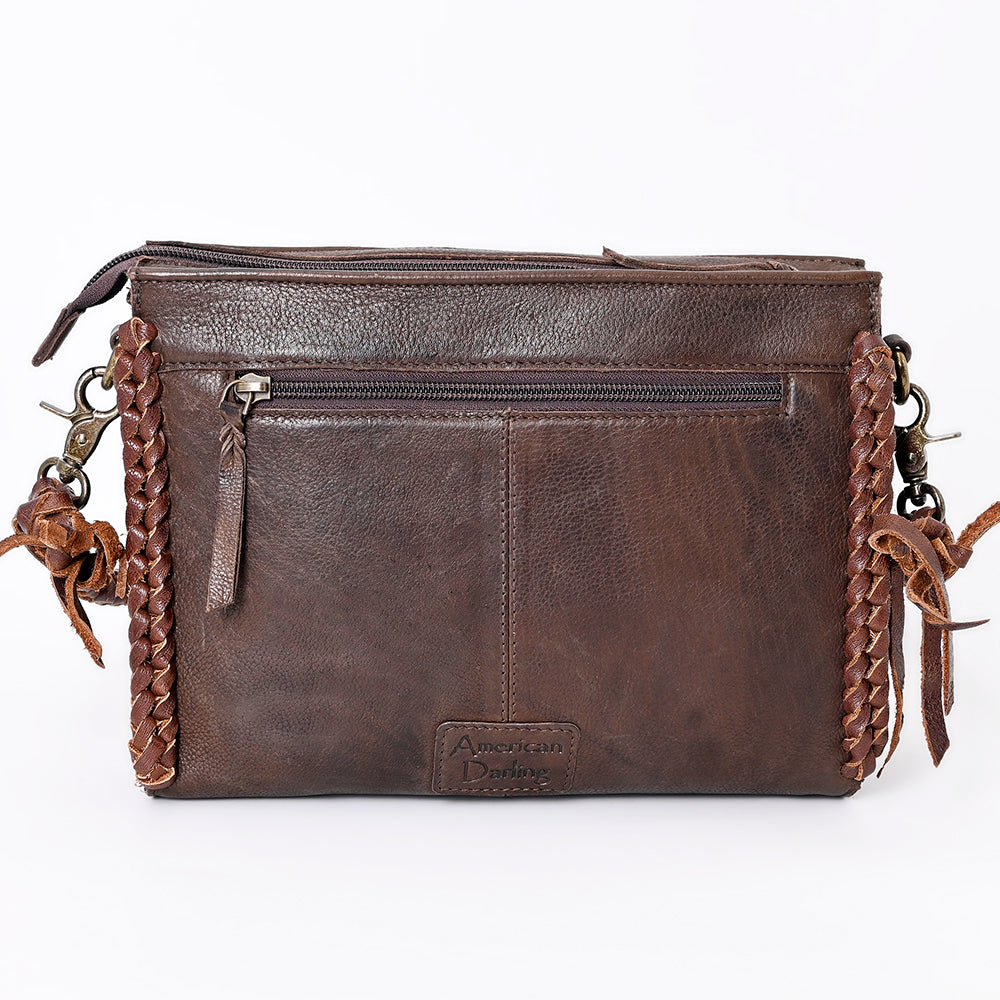 American Darling Cross Body Hair-On Genuine Leather Western Women Bag | Pink Handbag Purse Crossbody for Cute