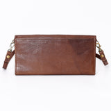 American Darling Wallet Hand Tooled Genuine Leather Western Women Bag | Handbag Purse Wristlet Travel Clutch