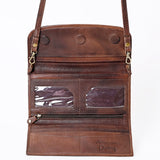 American Darling Wallet Hand Tooled Genuine Leather Western Women Bag | Handbag Purse Wristlet Travel Clutch