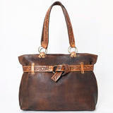 American Darling Tote Full Grain Genuine Leather Western Women Bag Handbag Purse | Travel Bags College Casual