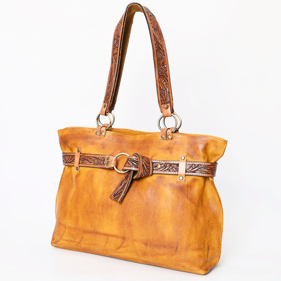 American Darling Tote Full Grain Genuine Leather Western Women Bag Handbag Purse | Travel Bags College Casual - Uhorse
