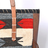 American Darling ADBG1115 Tote Saddle Blanket Genuine Leather Women Bag Western Handbag Purse