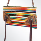 American Darling Cross Body Saddle Blanket Genuine Leather Western Women Bag Handbag Purse |