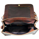American Darling Crossbody Hand Painted Full Grain Genuine Leather Western Women Bag Handbag Purse |