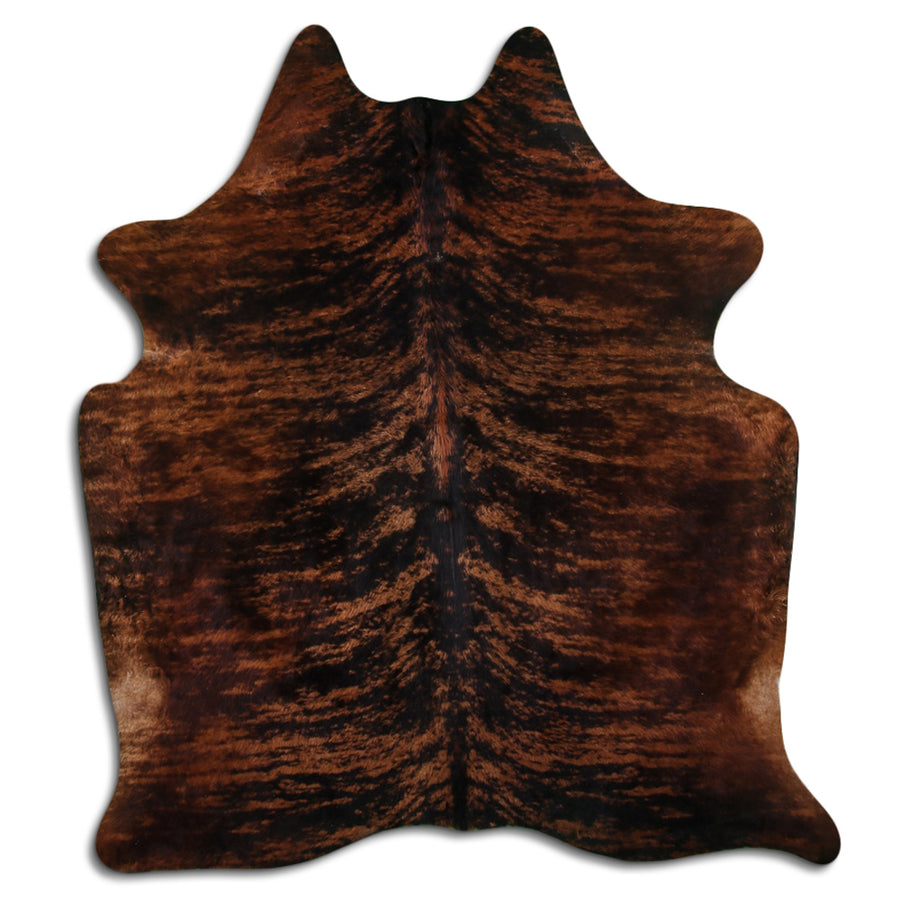 7.5 Ft X 6.5 Ft Brazilian Cowhide Skin Rug Hair-On Leather Carpet - Uhorse