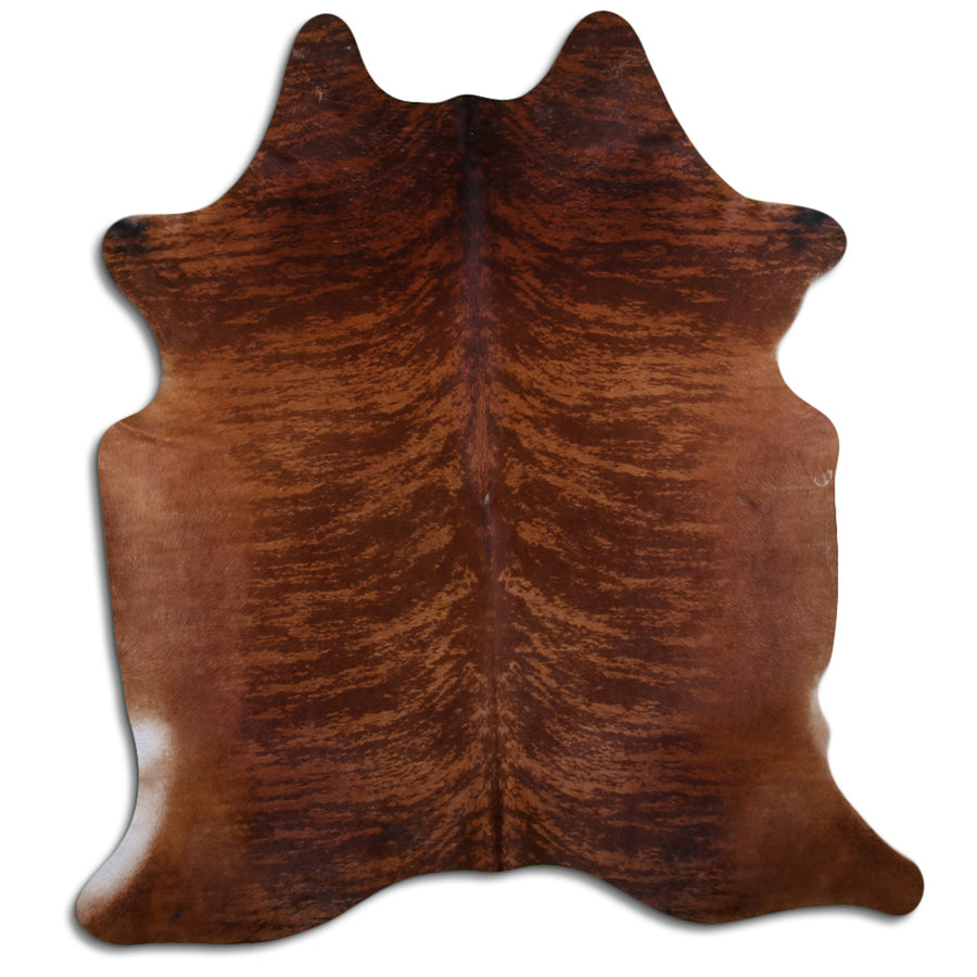 8 Ft X 7 Ft Brazilian Cowhide Skin Rug Hair-On Leather Carpet - Uhorse