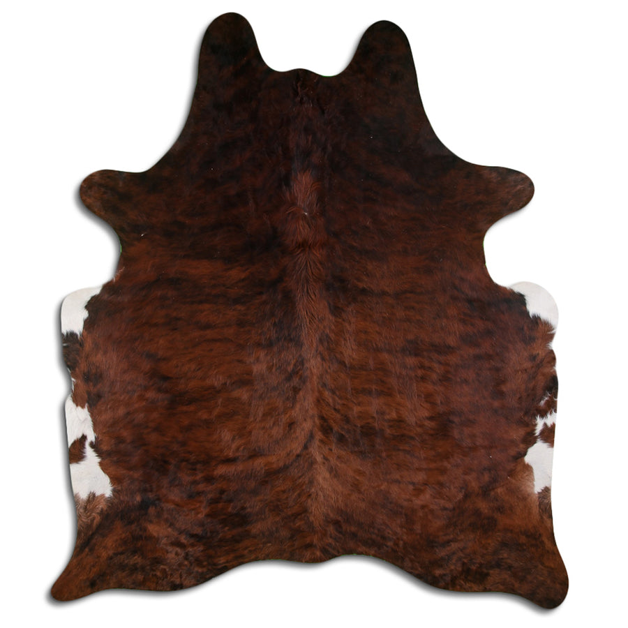 Brown leather cowhide rug - Uhorse