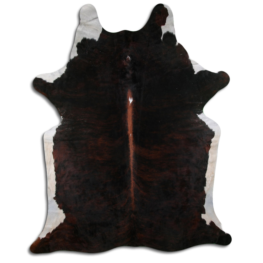 8.5 Ft X 6.5 Ft Brazilian Cowhide Skin Rug Hair-On Leather Carpet - Uhorse