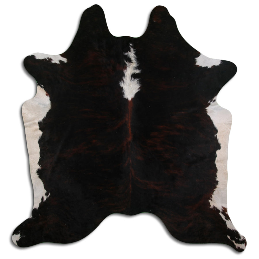 7.5 Ft X 7.5 Ft Hair On Leather Cowhide From Brazil Skin Rug Carpet by Hilason – Cowboy and equestrian accessories