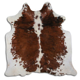 7 Ft X 7 Ft Hair On Leather Cowhide From Brazil Skin Rug Carpet Hilason