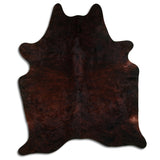 8.5 Ft X 7 Ft Hair On Leather Cowhide From Brazil Skin Rug Carpet Hilason