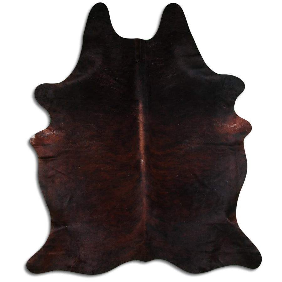 8.5 Ft X 7 Ft Brazilian Cowhide Skin Rug Hair-On Leather Carpet - Uhorse