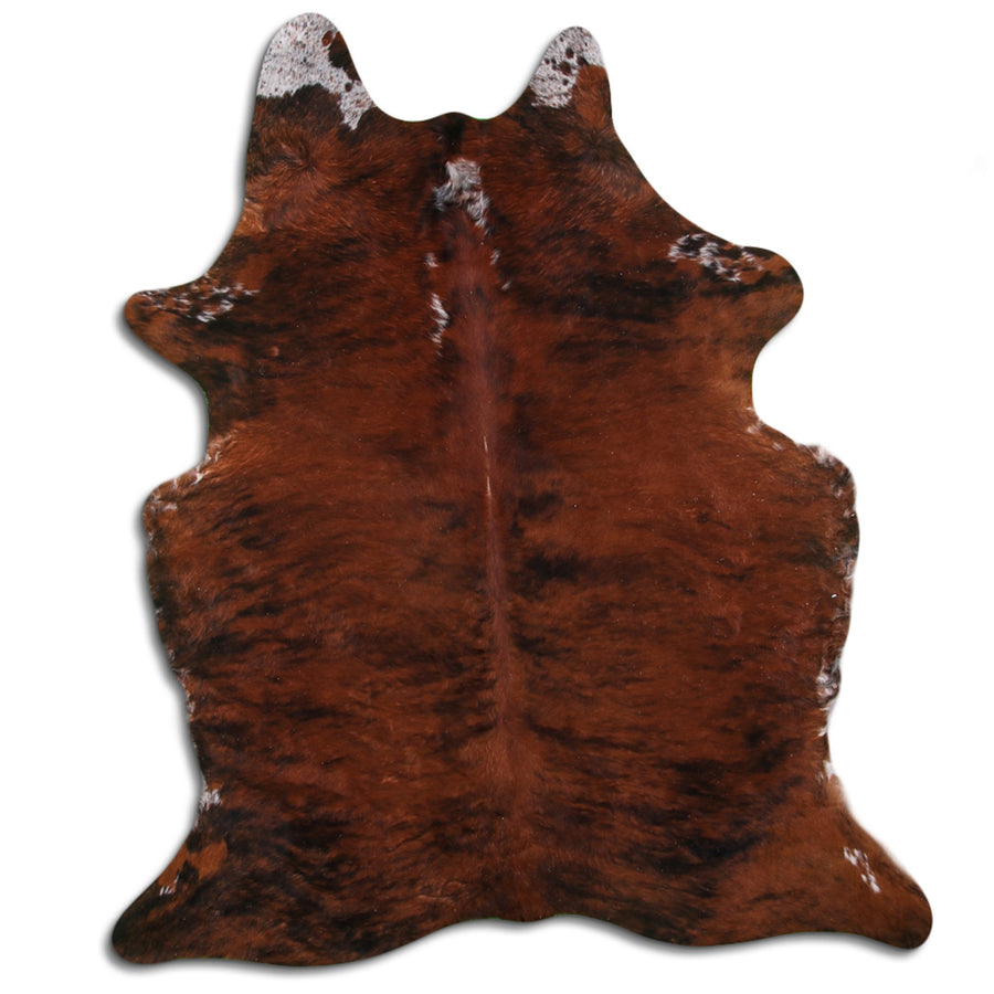 8 Ft X 7 Ft Brazilian Cowhide Skin Rug Hair-On Leather Carpet - Uhorse