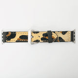 American Darling ADWAM103 Beautifully Hair-On Genuine Leather I watch Strap Men and Women Unisex