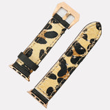 American Darling ADWAM109 Beautifully Hair-On Genuine Leather I watch Strap Men and Women Unisex