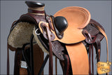 Western Horse Wade Saddle American Leather Ranch Roping Dark Brown