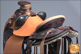 Western Horse Wade Saddle American Leather Ranch Roping Dark Brown