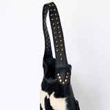 American Darling Hobo Hand Tooled Hair-On Genuine Leather women bag western handbag purse