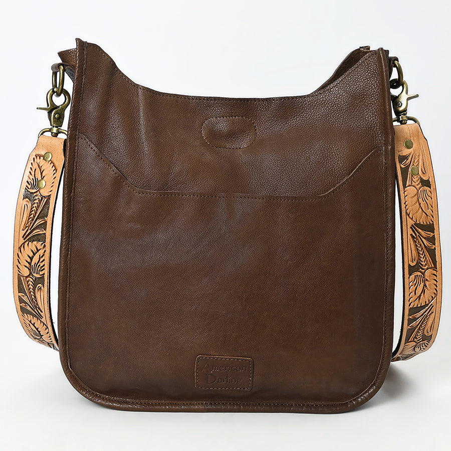 American Darling Large Crossbody Full Grain Genuine Leather Western Women Bag Handbag Purse