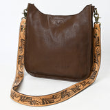 American Darling Large Crossbody Full Grain Genuine Leather Western Women Bag | Handbag Purse Bags for Cute