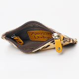American Darling Coin Purse Hair on Genuine Leather Western Women Bag | Handbag Wallet Purses for