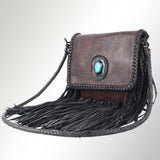 American Darling Cross Body Hair on Genuine Leather Western Women Bag | Handbag Purse Crossbody for Cute