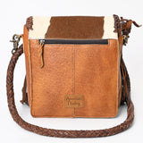 American Darling Messenger Hair On Genuine Leather Western Women Bag Handbag Purse | Cute