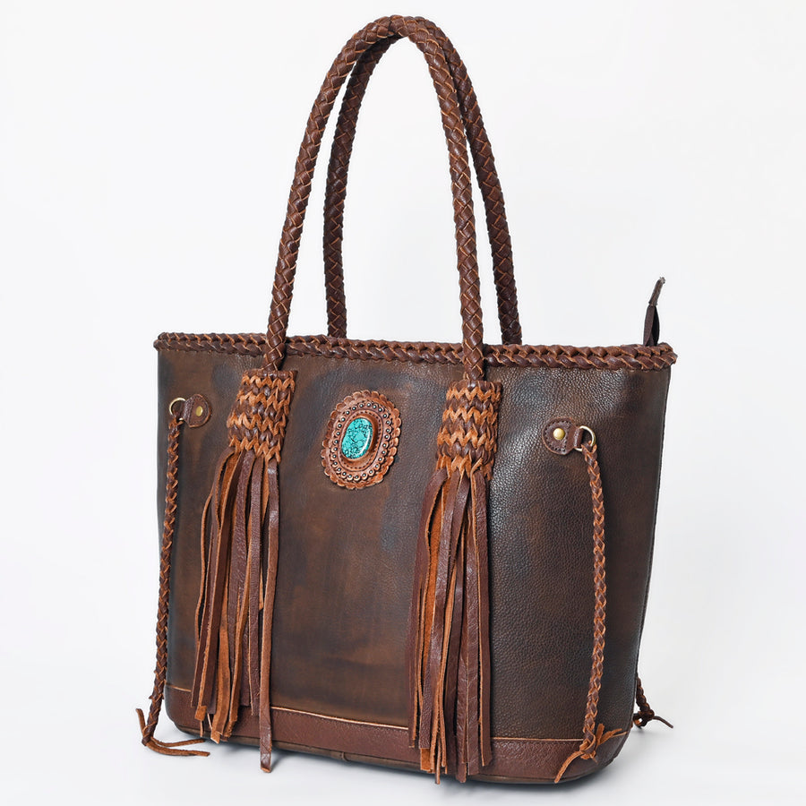 American Darling ADBGM328A Tote Genuine Leather Women Bag W. Handbag by Hilason – Cowboy and equestrian accessories
