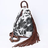 American Darling Sling Hair-On Genuine Leather Western Women Bag Handbag Purse |Sling Bag | Leather Sling Bag | Fanny Pack Bag | Sling Bag for Women