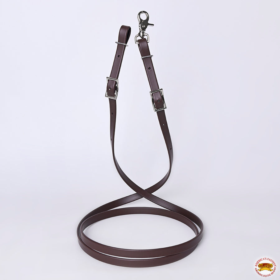 HILASON HilaCore Western Horse Rein, All-Weather Coated Webbing
