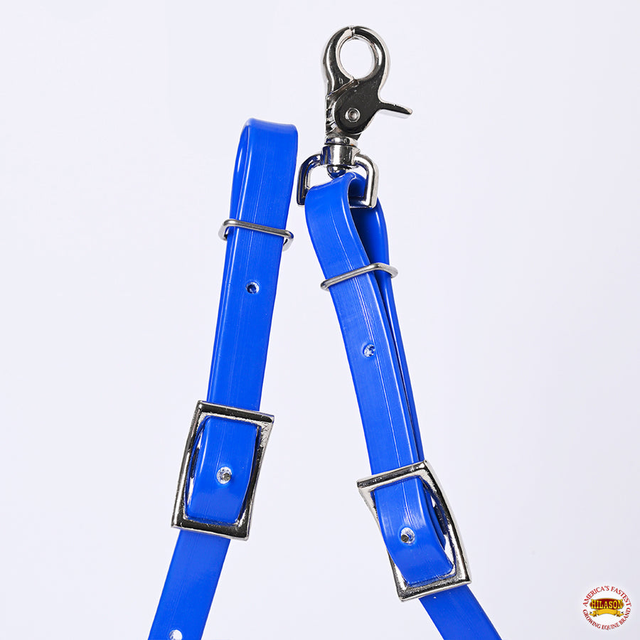 HILASON HilaCore Western Horse Rein, All-Weather Coated Webbing